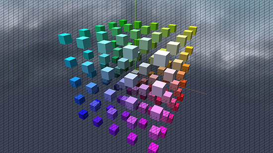 Projected grid